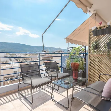 Luxury Loft With A Balcony By Cloudkeys Apartment Athens Exterior photo